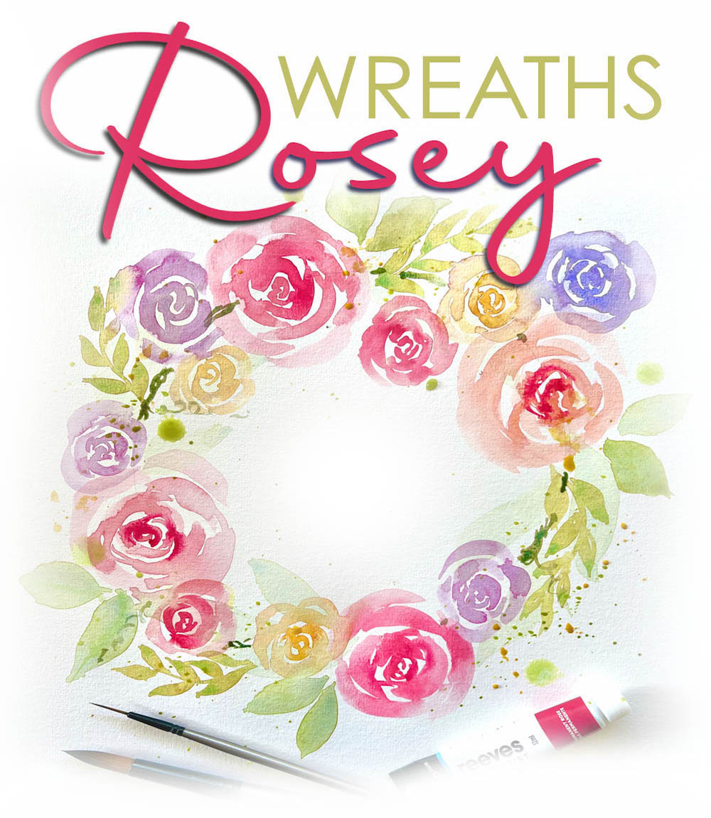 FRI 12 APRIL | 12 - 2PM  | Rosey Wreaths | School Holiday Art Workshop